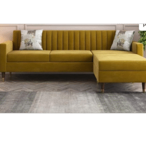 Mustard Yellow L-Shaped